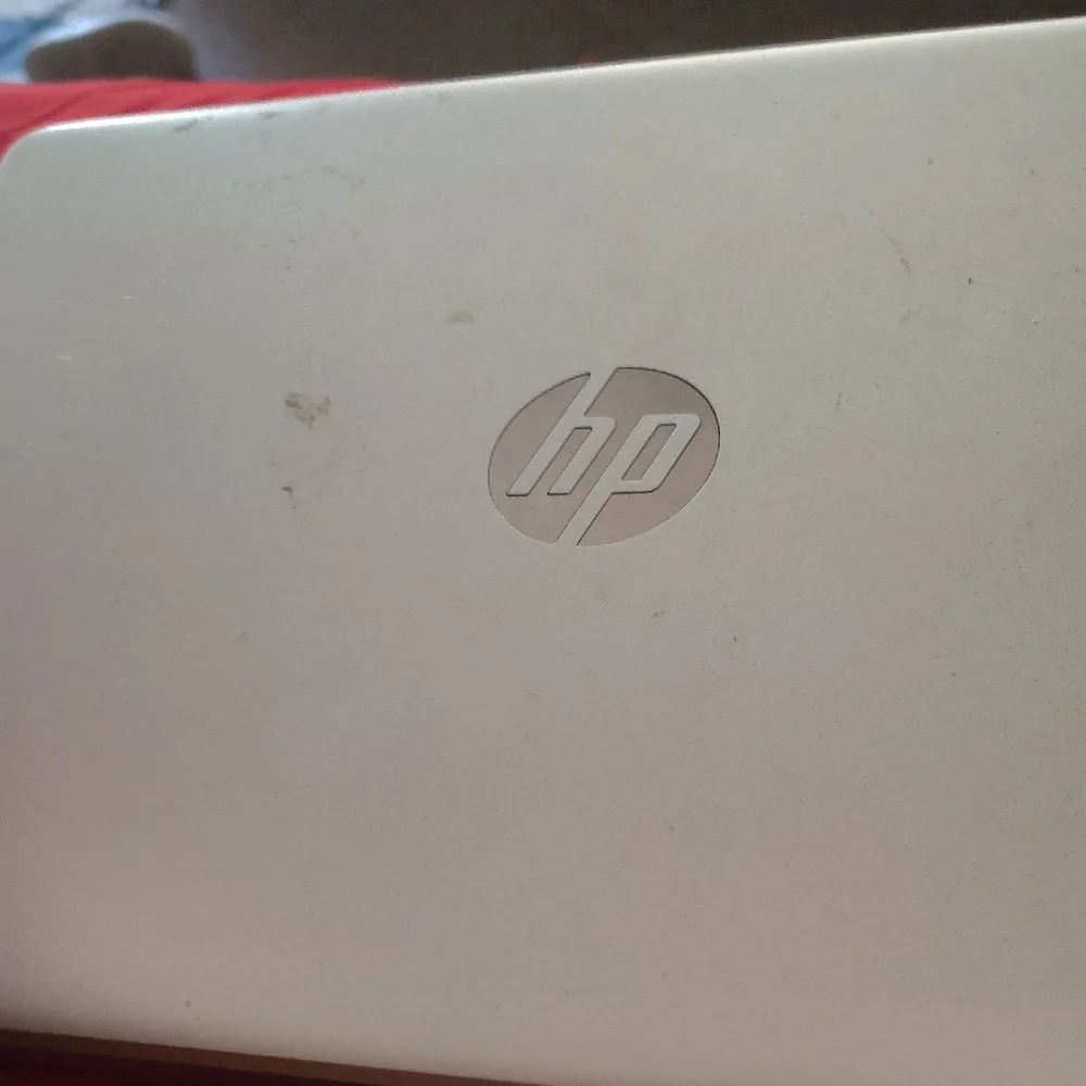 HP Sleek Silver Laptop